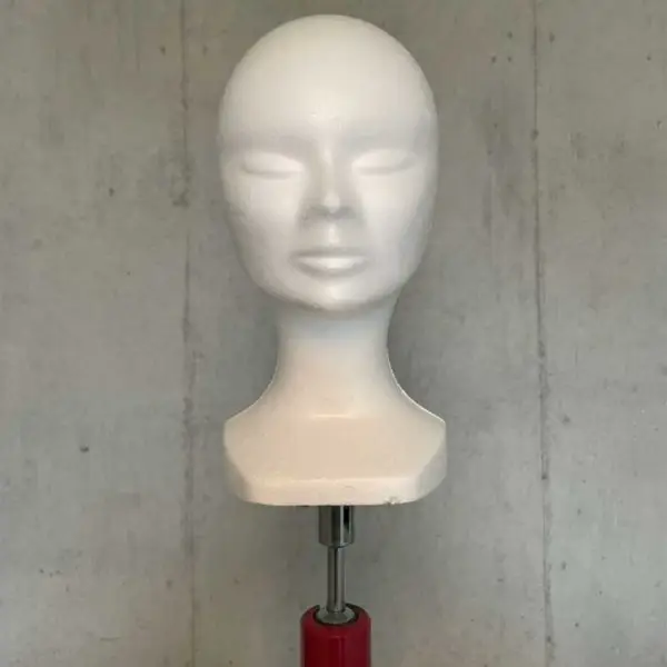 Styrokopf weiss Grösse 51 cm