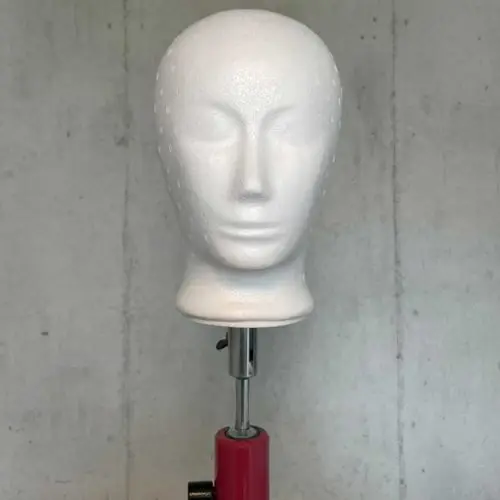 Styrokopf weiss Grösse 53 cm